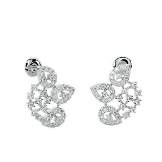 Dorek Round Diamond Stud Earrings